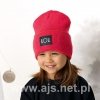 Czapka AJS 46-492 dziewczęca